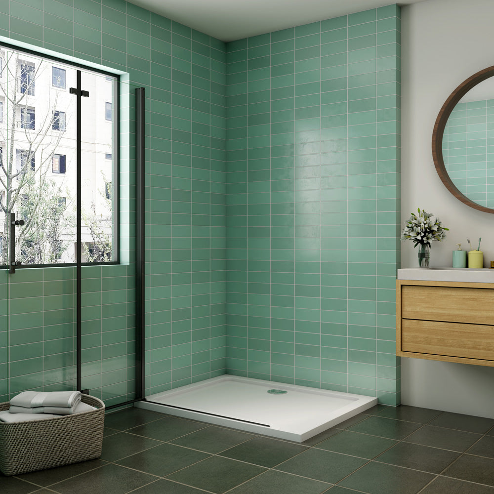 Duschkabine Falttür Drehfalttür Glas