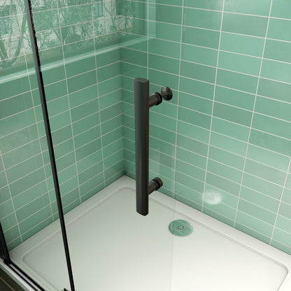 Duschkabine Falttür Drehfalttür Glas