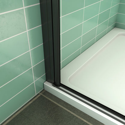 Duschkabine Falttür Drehfalttür Glas