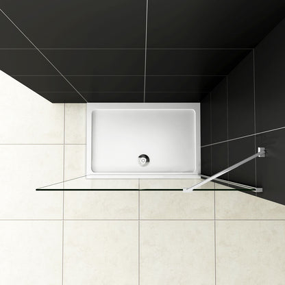 Walk in Duschabtrennung Duschwand 80x195cm