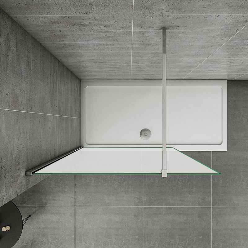 Duschkabine Duschwand Walk in dusche Glas Höhe: 200cm