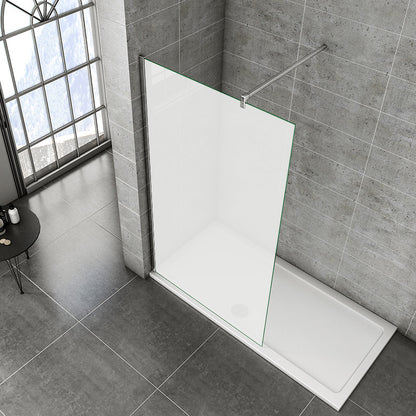 Duschkabine Duschwand Walk in dusche Glas Höhe: 200cm