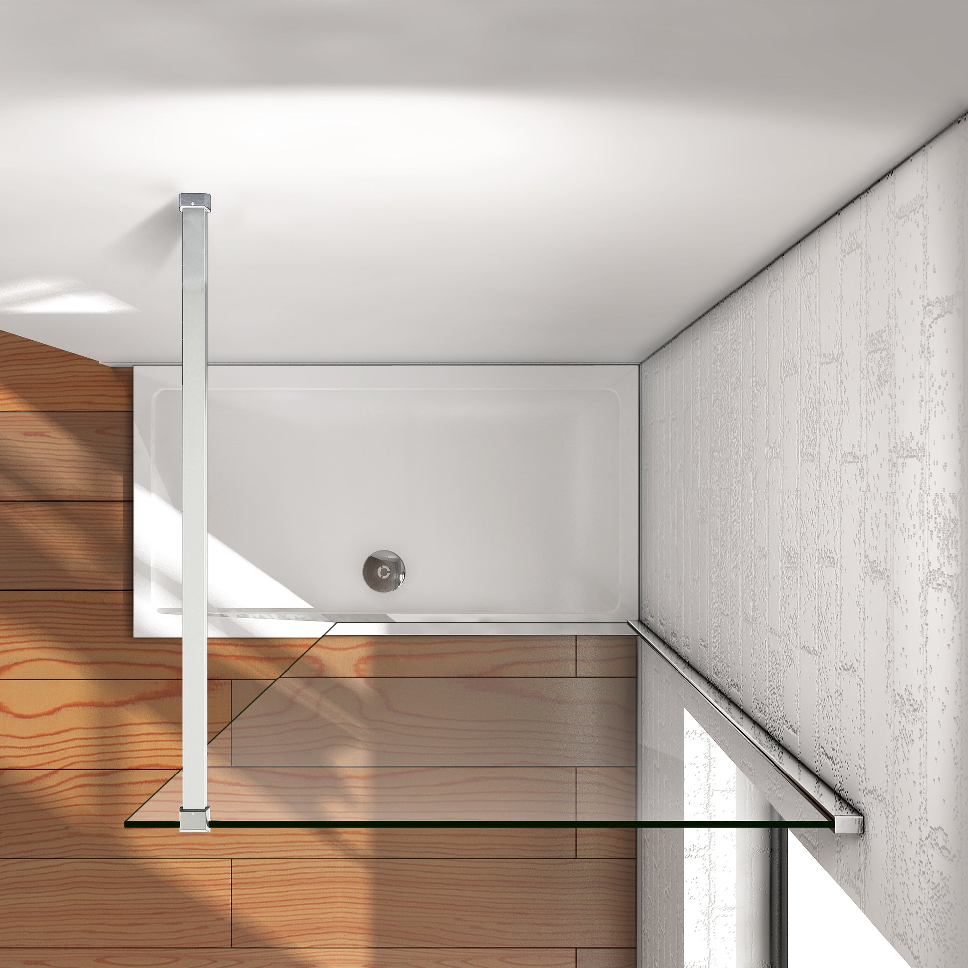 Duschkabine Falttür Drehfalttür Glas