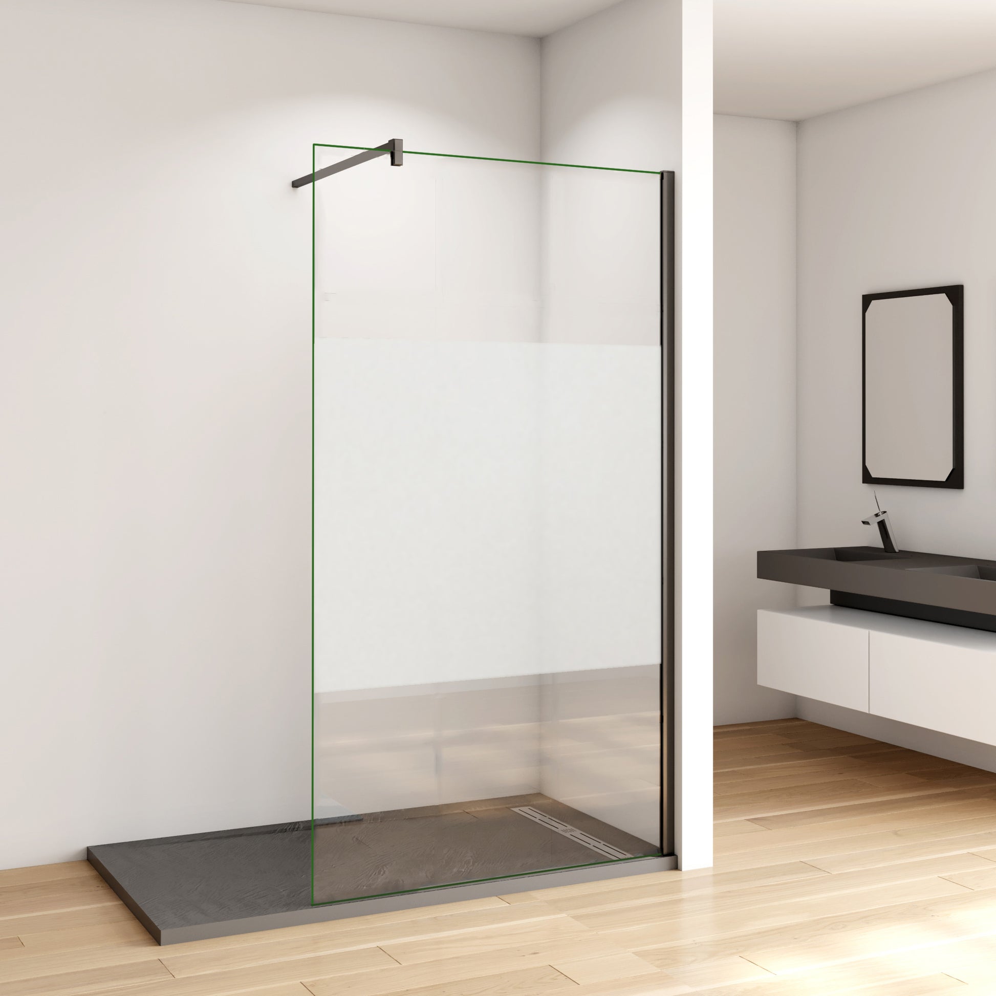 Duschkabine Falttür Drehfalttür Glas